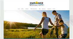 Desktop Screenshot of empowerbehavioralhealth.com
