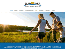 Tablet Screenshot of empowerbehavioralhealth.com